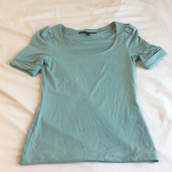 WHBM Scoop Neck Elbow-Sleeve Knit Top, XXS - Picture 5 of 8